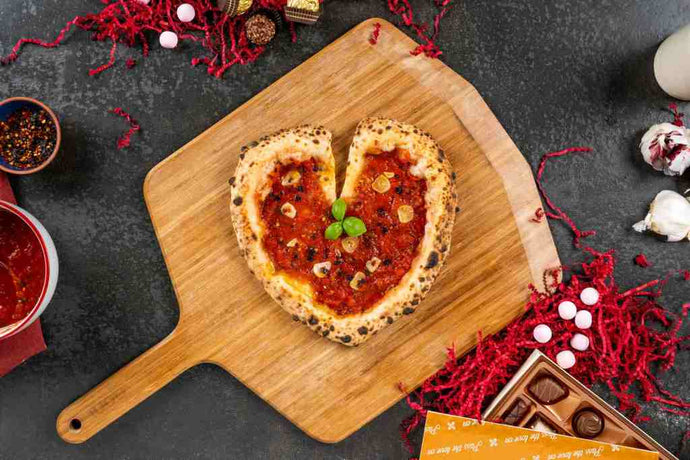 Valentine’s Heart-Shaped Pizza