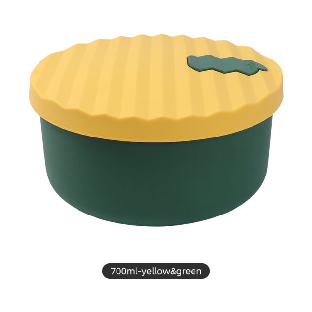 Load image into Gallery viewer, Silicone Pizza Dough Box - 700ml Stackable Fermentation Containers with Airtight Lids
