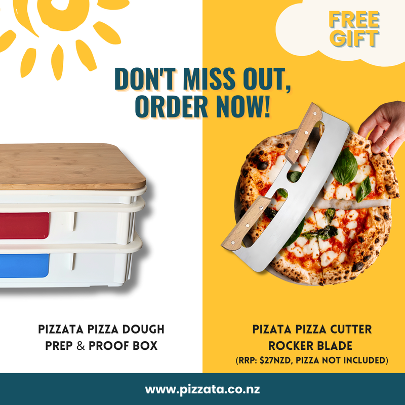 Load image into Gallery viewer, Pizzata Dough Prep &amp; Proof Box (Free Gift - Pizza Cutter Rocker Blade)
